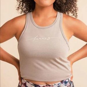 Lululemon Open Up toe back tank size 8